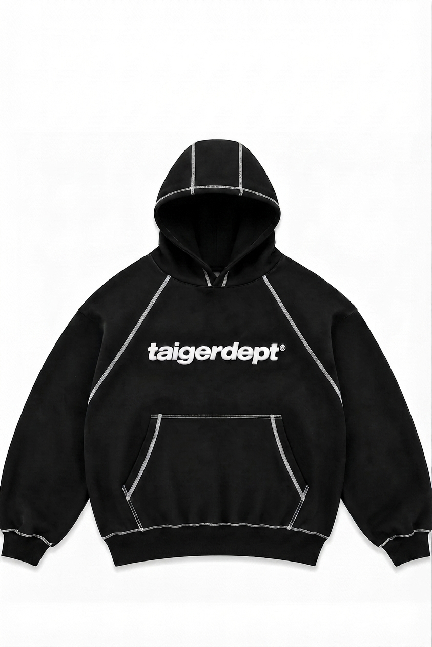 Black Hoodie TAIGERDEPT