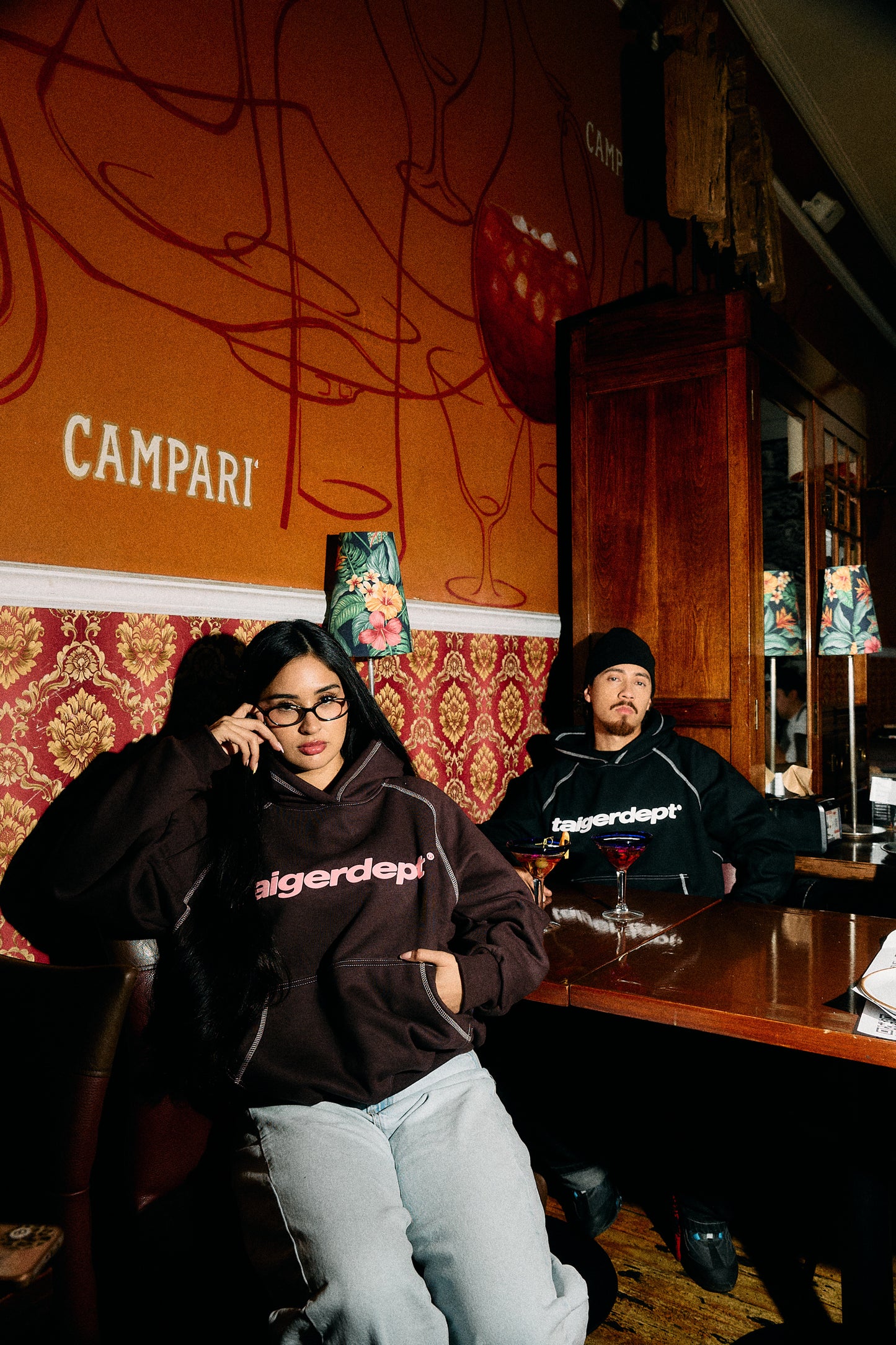 Brown Hoodie TAIGERDEPT