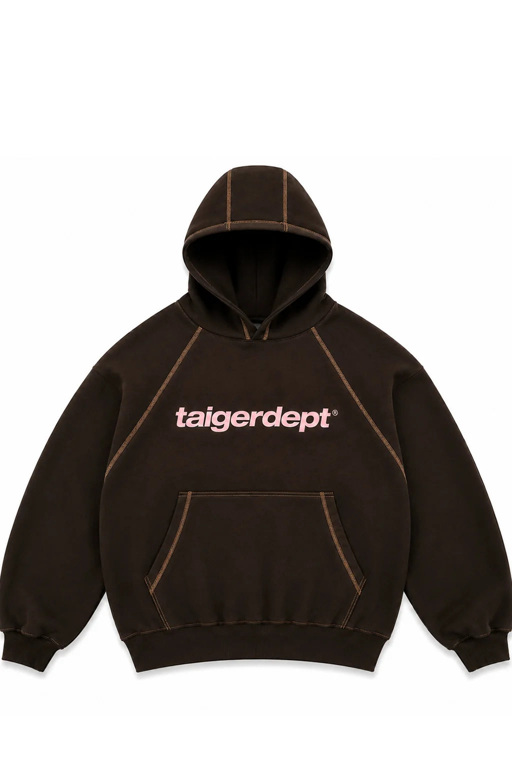 Brown Hoodie TAIGERDEPT