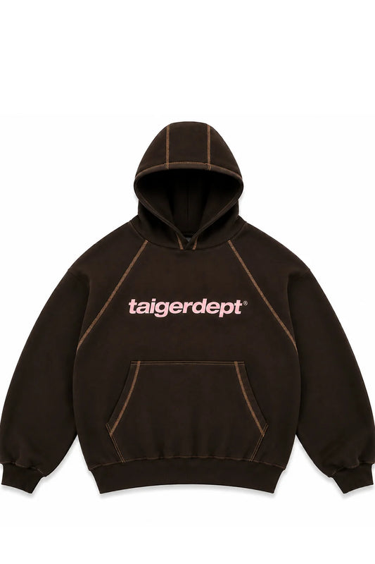 Brown Hoodie TAIGERDEPT