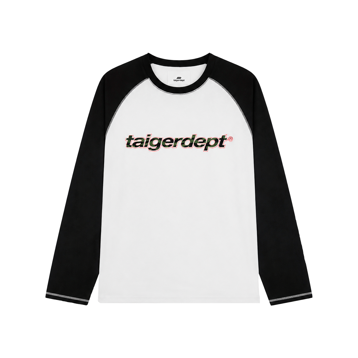 Camiseta Raglan Taigerdept Militar