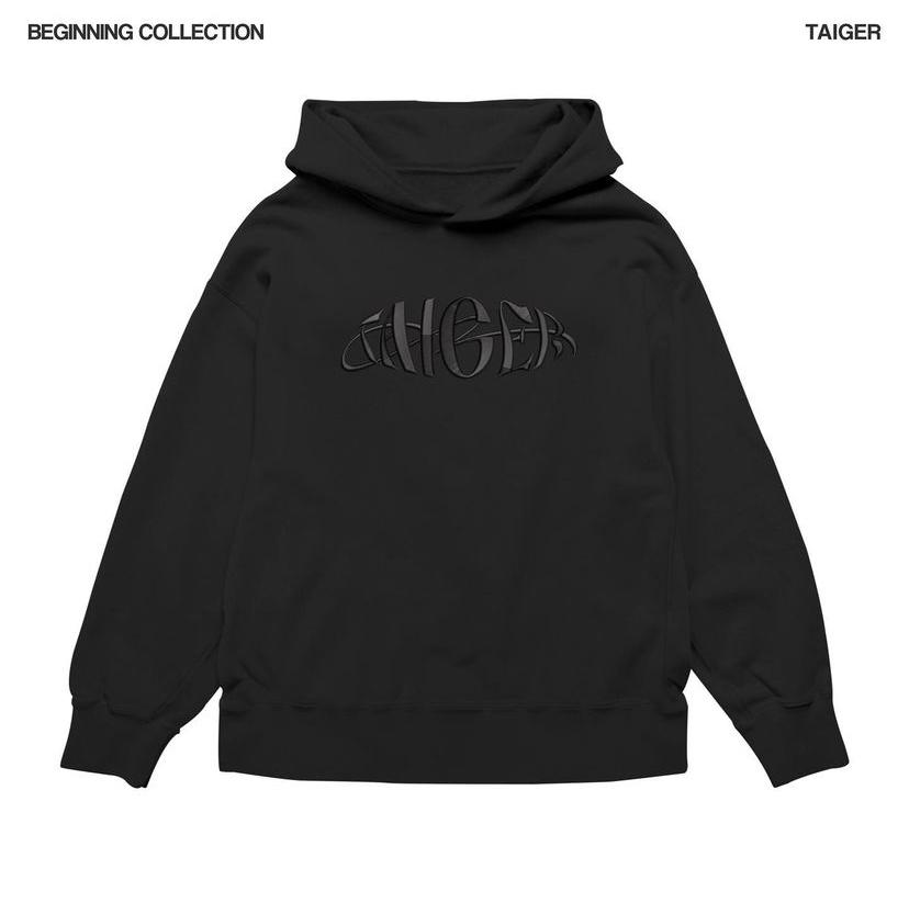 HOODIE BLACK TAIGER