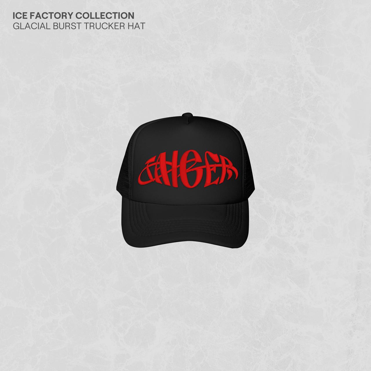 GLACIAL BURST TRUCKER HAT